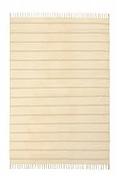Alfombra de algodón - Helle (blanquecino/gris)