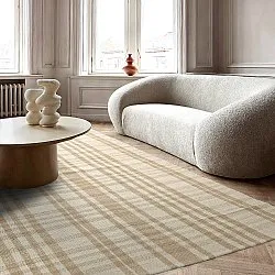 Alfombra de algodón - Husvik (beige)