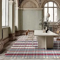 Alfombra de algodón - Husvik (crema/multicolor)