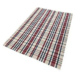 Alfombra de algodón - Husvik (crema/multicolor)