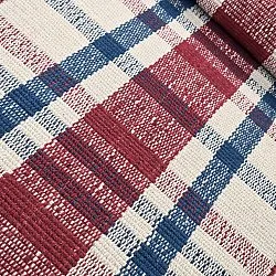 Alfombra de algodón - Husvik (crema/multicolor)
