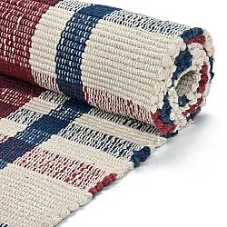 Alfombra de algodón - Husvik (crema/multicolor)