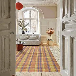 Alfombra de algodón - Husvik (coral/multicolor)