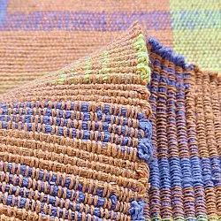 Alfombra de algodón - Husvik (coral/multicolor)
