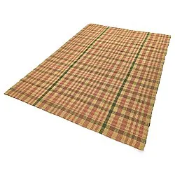 Alfombra de algodón - Husvik (mostaza/multicolor)
