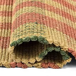 Alfombra de algodón - Husvik (mostaza/multicolor)