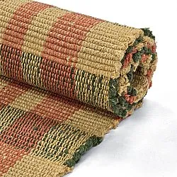 Alfombra de algodón - Husvik (mostaza/multicolor)