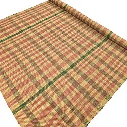 Alfombra de algodón - Husvik (mostaza/multicolor)