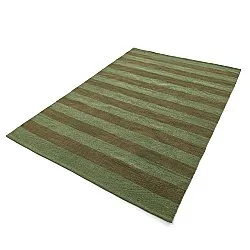 Alfombra de algodón - Nilo (verde musgo)