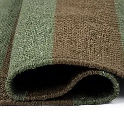 Alfombra de algodón - Nilo (verde musgo)