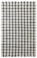 alfombra de algodon - Noomi (negro)