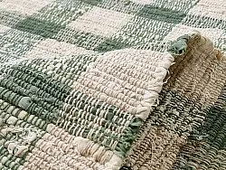 alfombra de algodon - Noomi (verde)