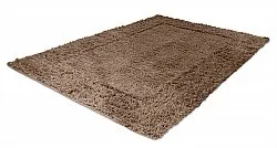 Alfombras de pelo largo - Aline Natural Cotton Shaggy (marrón)