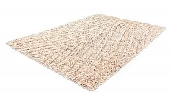Alfombras de pelo largo - Indra Natural Cotton Shaggy (beige)