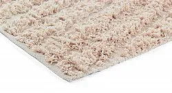 Alfombras de pelo largo - Indra Natural Cotton Shaggy (beige)