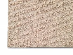 Alfombras de pelo largo - Indra Natural Cotton Shaggy (beige)