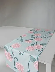 Cubremesas - Alyssa (verde/rosa)