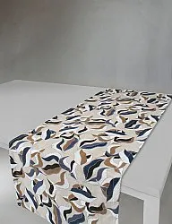 Cubremesas - Amalie (gris/azul)