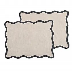 Posavasos pack de 2 - Yrsa (beis claro)