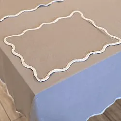 Posavasos pack de 2 - Yrsa (beige oscuro)