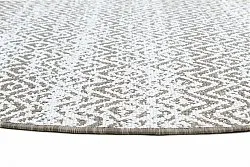 Alfombras redondeadas - Harstad (marrón)