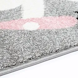 Alfombra infantil - Bubble Rain (gris)