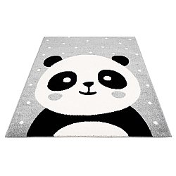Alfombra infantil - Bubble Panda (gris)