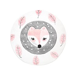 Alfombra infantil - Bueno Fox Rund (rosa)