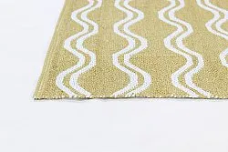 Alfombra de plástico - Camden (verde/blanco)