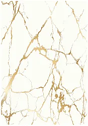 Alfombra Wilton - Vieste (blanco/dorado)
