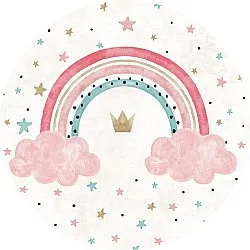 Alfombras redondeadas - Rainbow (multi)