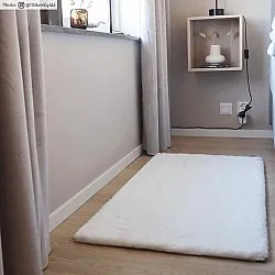 Alfombras de pelo largo - Cloud Super Soft (blanco)