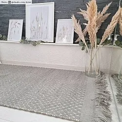 Alfombra de Lana - Clovelly (gris claro)