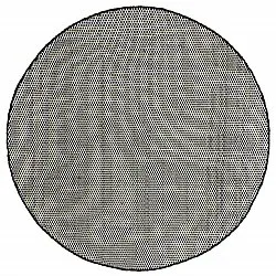 Alfombras redondeadas - Coastal (negro/blanco)