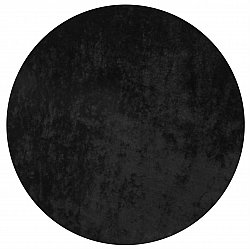 Runda mattor - Cosy (negro)