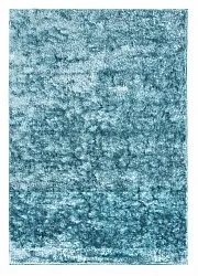 Alfombras de pelo largo - Cosy (azul-verde)