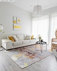 Alfombra Wilton - Elena (beige/dorado)