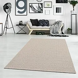 Alfombra de algodón - Hvitanes (beige)