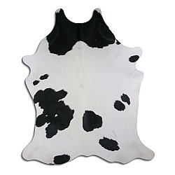 Piel de vaca - negro/blanco 14