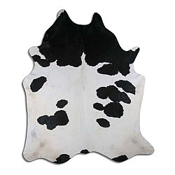 Piel de vaca - negro/blanco 18