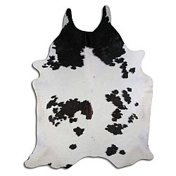 Piel de vaca - negro/blanco 20