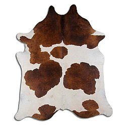 Piel de vaca - Marrón-blanco 11