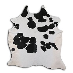 Piel de vaca - Negro/Blanco 05
