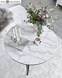 Alfombras redondeadas - Cosy (blanco)