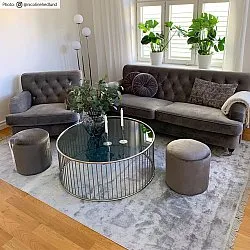 Alfombra Wilton - Art Silk (gris)