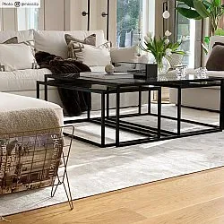 Alfombra Wilton - Art Silk (gris/beige)