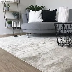 Alfombra Wilton - Art Silk (gris/beige)