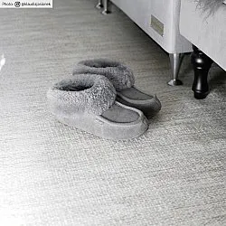 Alfombras redondeadas - Dhurry (natural)