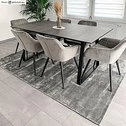 Alfombra de Viscosa - Jodhpur Special Luxury Edition (gris)