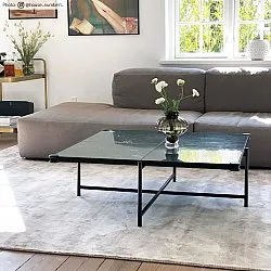 Alfombras redondeadas - Jodhpur Special Luxury Edition Viscosa (gris/beige)